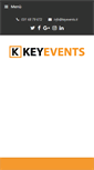 Mobile Screenshot of keyevents.it